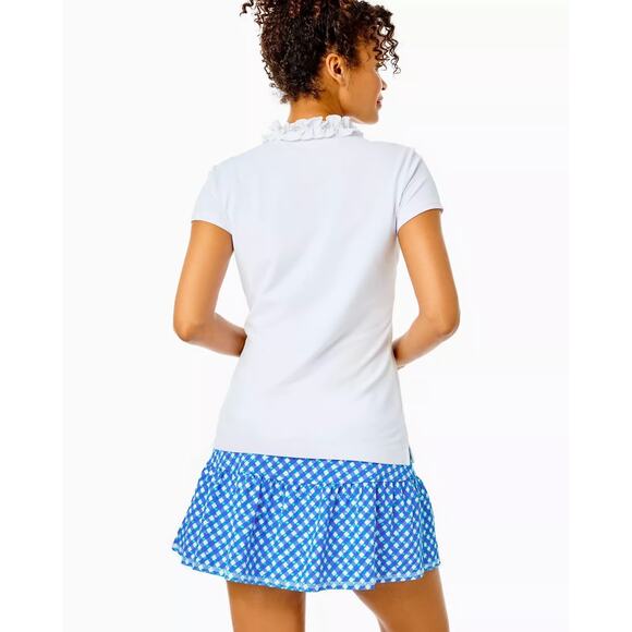 Lilly Pulitzer UPF 50+ Luxletic Gardenia Mini Skort - M - Picture 2 of 3